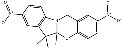 5a,6-Dihydro-5a,6,6-trimethyl-2,8-dinitro-12H-indolo[2,1-b][1,3]benzoxazine
		
	 구조식 이미지