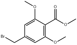 methyl 4-(bromomethyl)-2,6-dimethoxybenzoate 구조식 이미지