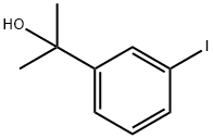 2-(3-iodophenyl)propan-2-ol 구조식 이미지