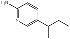 5-sec-butylpyridin-2-amine Structure