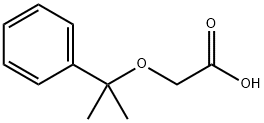 2-((2-Phenylpropan-2-yl)oxy)acetic acid 구조식 이미지