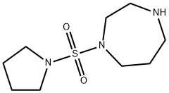 1-(1-pyrrolidinylsulfonyl)-1,4-diazepane Structure