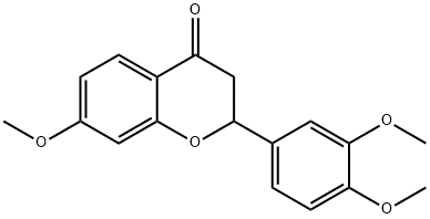 3',4',7-trimethoxyflavanone Structure