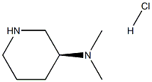 (S)-N,N-diMethylpiperidin-3-aMine hydrochloride Structure