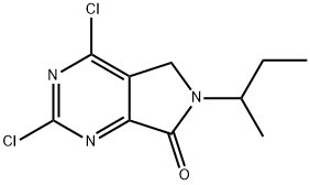 6-(sec-Butyl)-2,4-dichloro-5H-pyrrolo[3,4-d]pyrimidin-7(6H)-one Structure