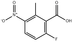 6-Fluoro-2-Methyl-3-Nitrobenzoic Acid Structure