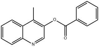 4-Methylquinolin-3-yl benzoate Structure