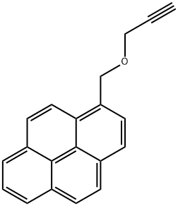 1-[(2-Propynyloxy)methyl]pyrene 구조식 이미지