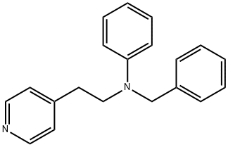 N-Benzyl-N-(2-(pyridin-4-yl)ethyl)aniline Structure
