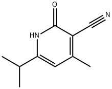 6-Isopropyl-4-methyl-2-oxo-1,2-dihydropyridine-3-carbonitrile Structure