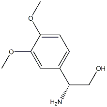 (2R)-2-AMINO-2-(3,4-DIMETHOXYPHENYL)ETHAN-1-OL Structure