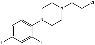 1-(2-chloroethyl)-4-(2,4-difluorophenyl)piperazine(WXG01929) Structure