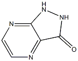 1H-Pyrazolo[3,4-b]pyrazin-3(2H)-one 구조식 이미지