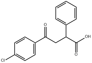 4-(4-Chlorophenyl)-4-oxo-2-phenylbutanoic acid Structure