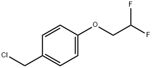 1-(Chloromethyl)-4-(2,2-Difluoroethoxy)Benzene 구조식 이미지
