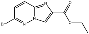 ethyl 6-bromoimidazo[1,2-b]pyridazine-2-carboxylate Structure