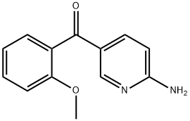 (6-Aminopyridin-3-Yl)(2-Methoxyphenyl)Methanone 구조식 이미지