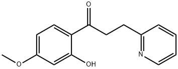 1-(2-hydroxy-4-methoxyphenyl)-3-(pyridin-2-yl)propan-1-one Structure