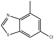 6-Chloro-4-methylbenzothiazole Structure