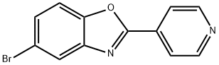 5-Bromo-2-(pyridin-4-yl)benzo[d]oxazole Structure