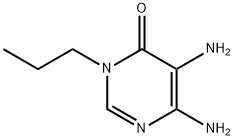 5,6-Diamino-3-propylpyrimidin-4(3H)-one Structure