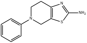 5-Phenyl-4,5,6,7-tetrahydrothiazolo[5,4-c]pyridin-2-amine Structure