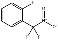 1-(Difluoronitromethyl)-2-fluorobenzene Structure