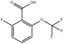 2-Fluoro-6-(trifluoromethoxy)benzoic acid Structure