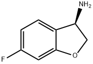(3R)-6-FLUORO-2,3-DIHYDROBENZO[B]FURAN-3-YLAMINE Structure