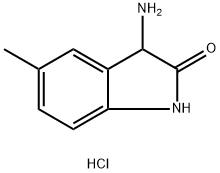 3-Amino-5-Methyl-1,3-Dihydro-2H-Indol-2-One Hydrochloride Structure