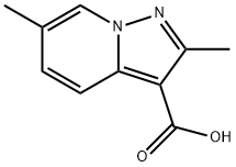 2,6-Dimethylpyrazolo[1,5-a]pyridine-3-carboxylic acid Structure