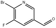 6-Bromo-5-fluoronicotinaldehyde Structure