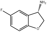 (3S)-5-FLUORO-2,3-DIHYDRO-1-BENZOFURAN-3-AMINE Structure