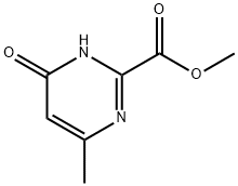 Methyl 4-Hydroxy-6-methylpyrimidine-2-carboxylate 구조식 이미지