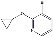 3-bromo-2-cyclopropoxypyridine 구조식 이미지