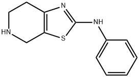 N-Phenyl-4,5,6,7-tetrahydrothiazolo[5,4-c]pyridin-2-amine Structure