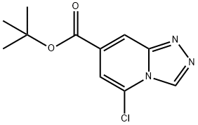 tert-butyl 5-chloro-[1,2,4]triazolo[4,3-a]pyridine-7-carboxylate Structure