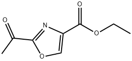 ethyl 2-acetyloxazole-4-carboxylate Structure