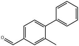 2-Methyl-biphenyl-4-carboxaldehyde Structure
