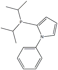 2-(diisopropylphosphino)-1-phenyl-1H-pyrrole Structure