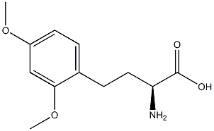 2,4-Dimethoxy-L-homophenylalanine Structure