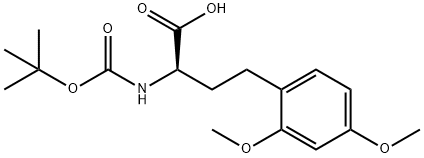 Boc-2,4-dimethoxy-D-homophenylalanine Structure