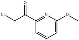 2-chloro-1-(6-methoxypyridin-2-yl)ethanone Structure