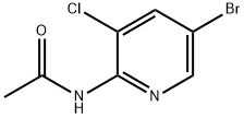 N-(5-bromo-3-chloropyridin-2-yl)acetamide Structure