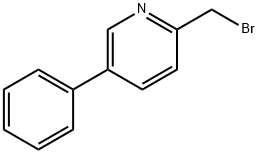 2-(bromomethyl)-5-phenylPyridine 구조식 이미지