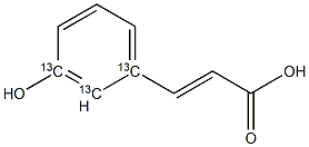 m-Coumaric acid-1,2,3-13C3
		
	 구조식 이미지