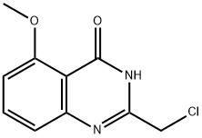 2-(chloromethyl)-5-methoxy-4(3H)-quinazolinone 구조식 이미지