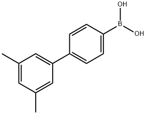(3',5'-dimethyl-[1,1'-biphenyl]-4-yl)boronic acid Structure