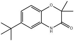 6-tert-butyl-2,2-dimethyl-3,4-dihydro-2H-1,4-benzoxazin-3-one Structure