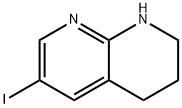 6-Iodo-1,2,3,4-tetrahydro-1,8-naphthyridine Structure